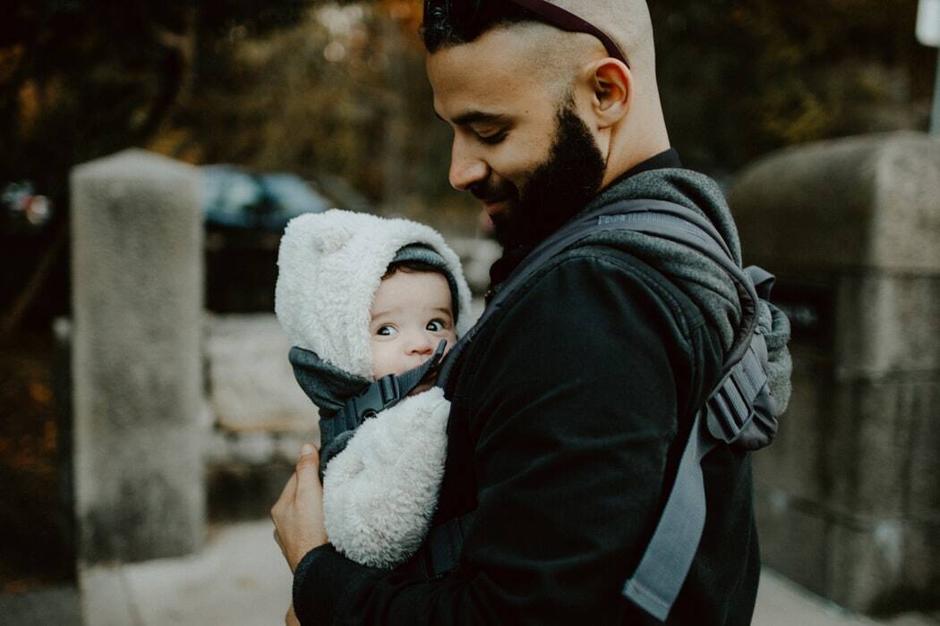 A man taking care of his family.