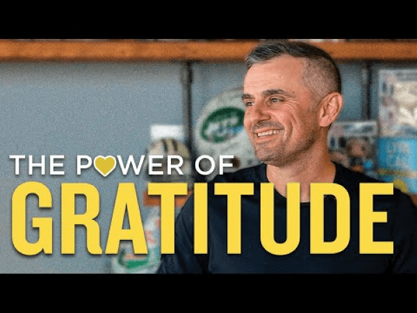 Gary Vee Vaynerchuk on the relationship between gratitude, happiness, and success.